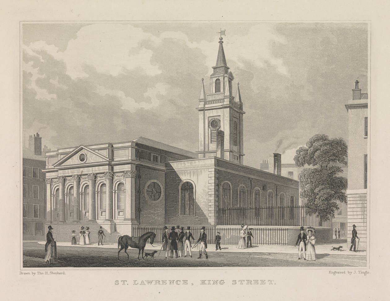 St. Laurence, King Street de James Tingle