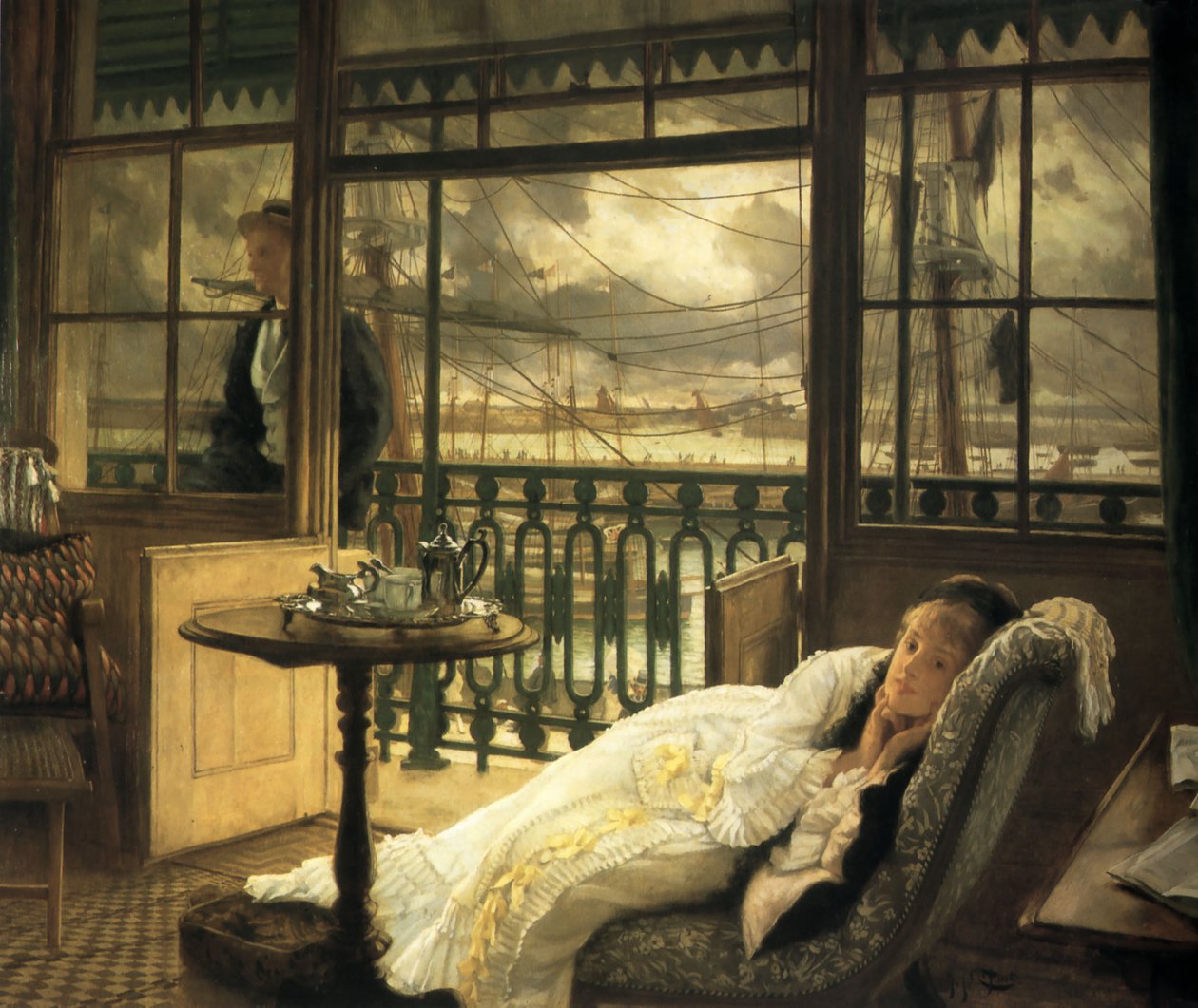 Uma tempestade passageira de James Tissot
