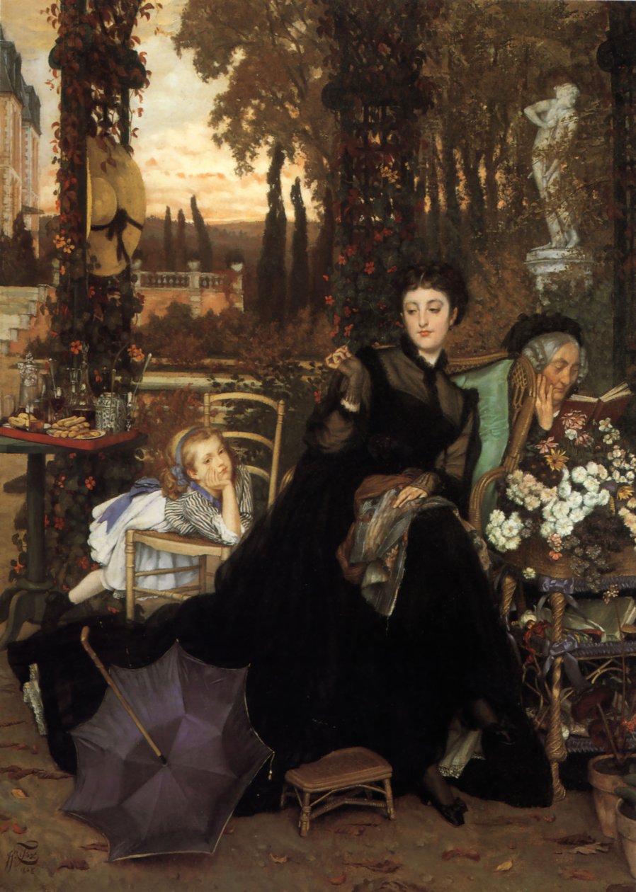 Uma viúva de James Tissot