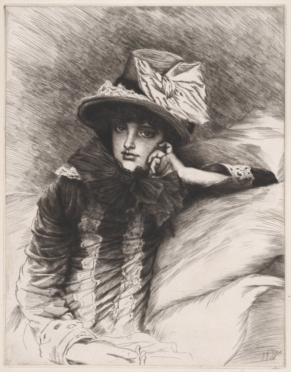 Berthe, 1883. de James Tissot