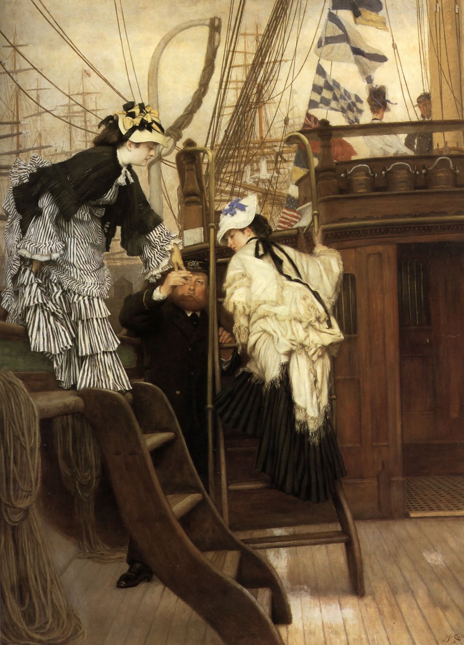 Embarque no Iate de James Jacques Joseph Tissot