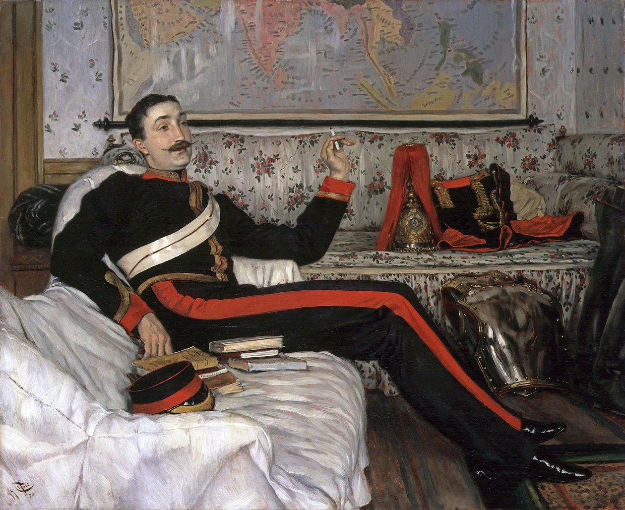 Capitão Frederick Gustavus Burnaby de James Tissot