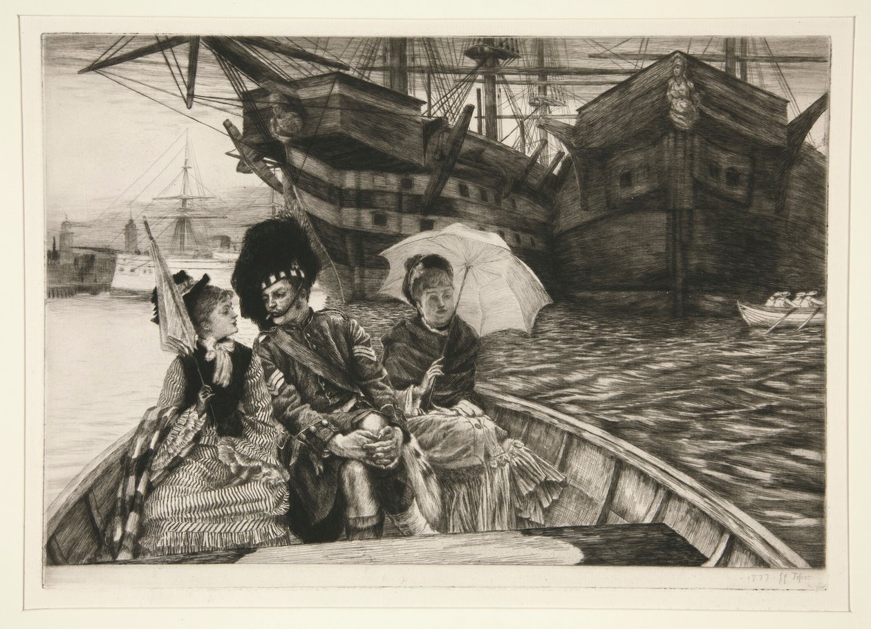 Meu coração descansa entre os dois de James Tissot