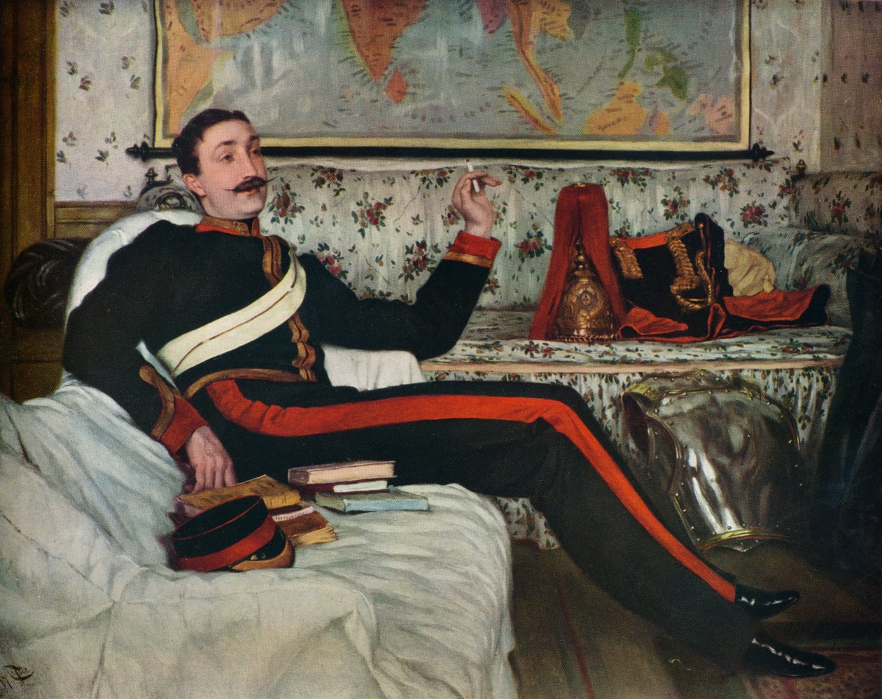 Frederick Gustavus Burnaby, 1870 de James Jacques Joseph Tissot