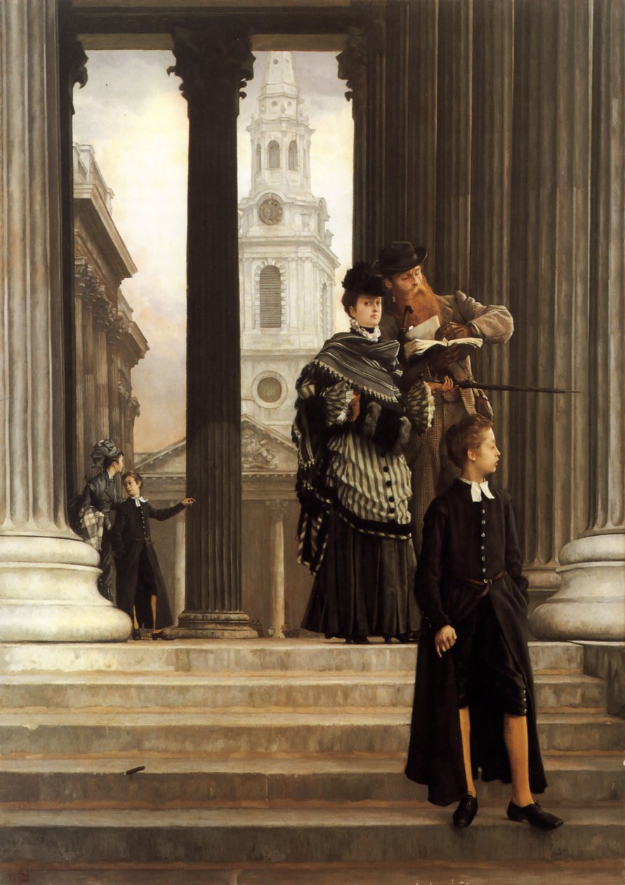 Visitantes de Londres de James Jacques Joseph Tissot