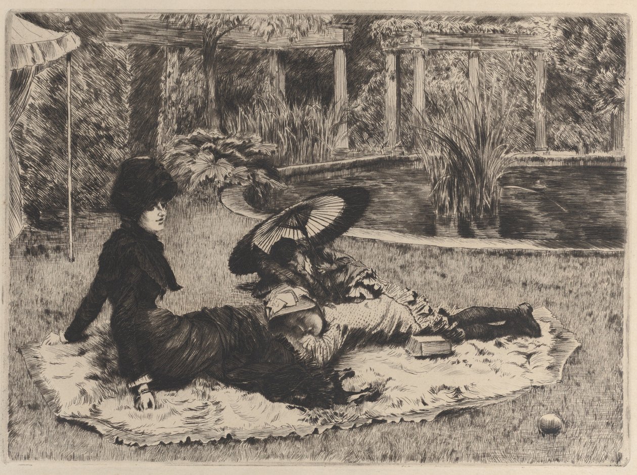 Na Grama, 1880. de James Tissot