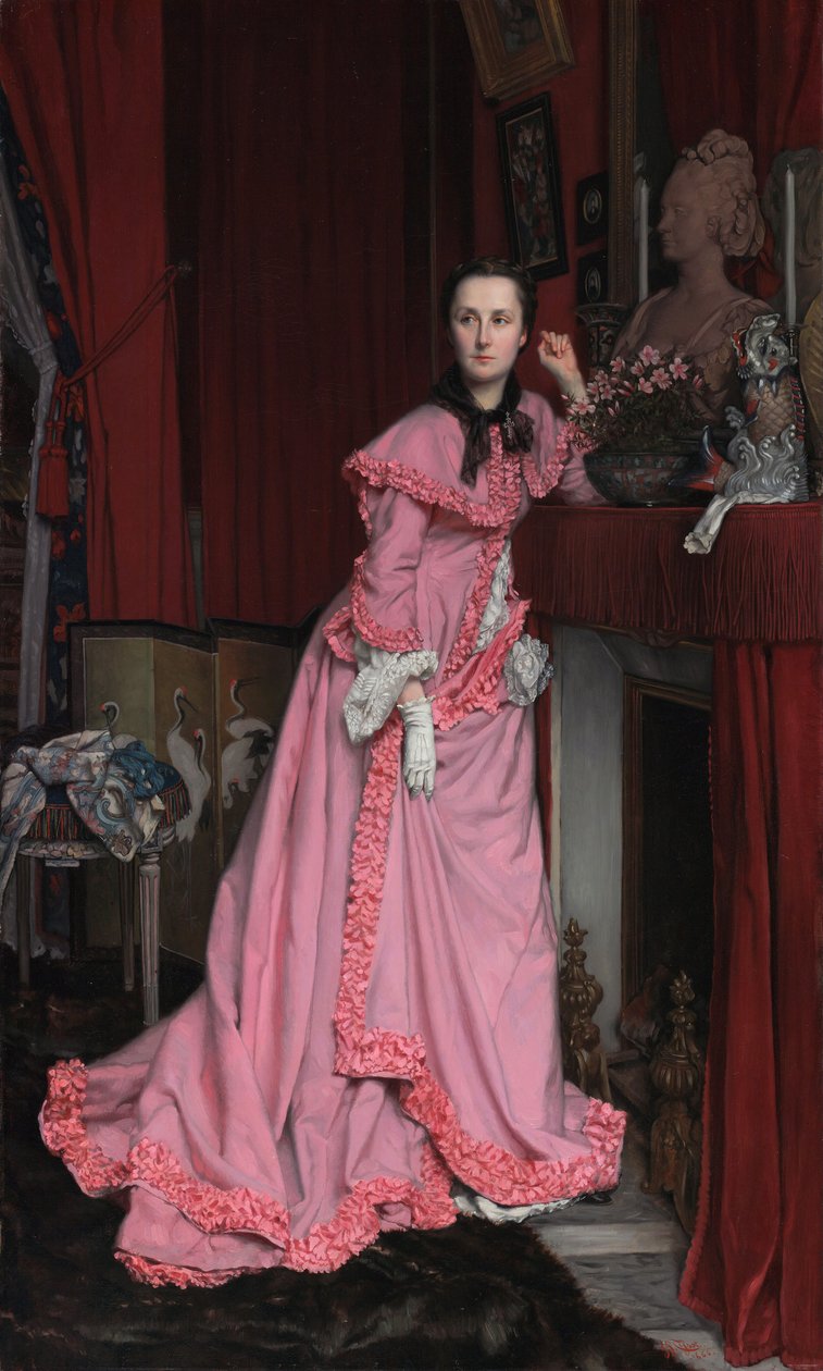 Retrato da Marquesa de Miramon, nascida Thérèse Feuillant de James Tissot