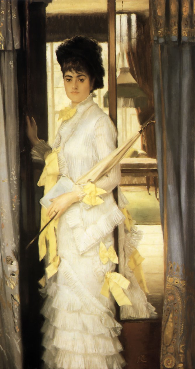 Retrato de Miss Lloyd de James Tissot