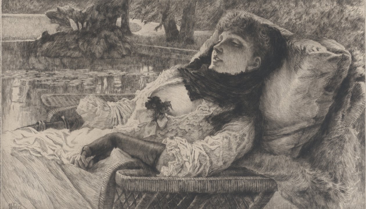 Noite de verão, 1881. de James Tissot