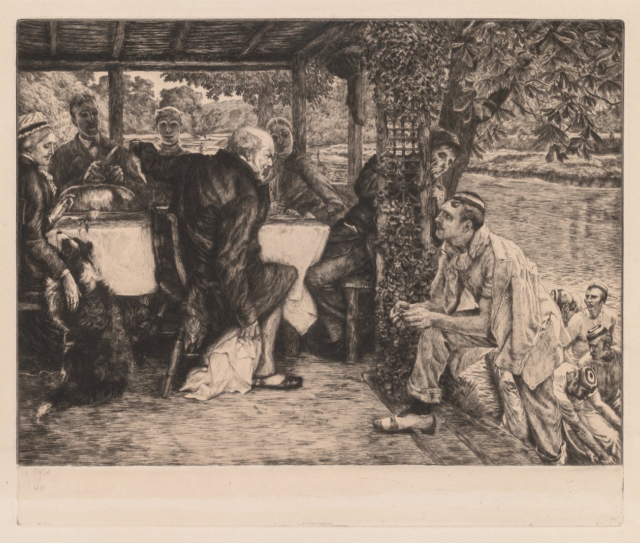 O filho pródigo: o bezerro gordo de James Tissot