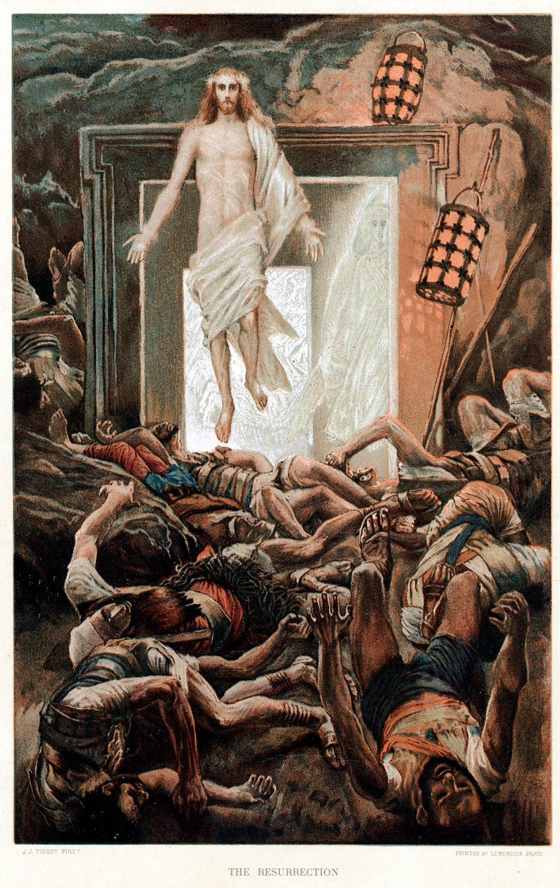 A Ressurreição, c1890 de James Tissot