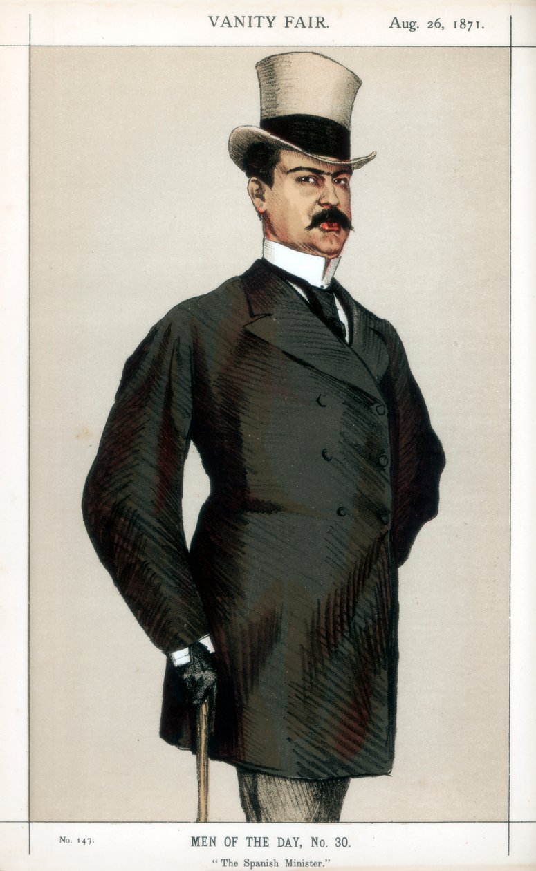 O ministro espanhol, 1871. de James Jacques Joseph Tissot