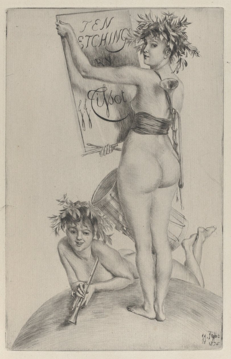 Terceira Frontispício, 1876. de James Tissot