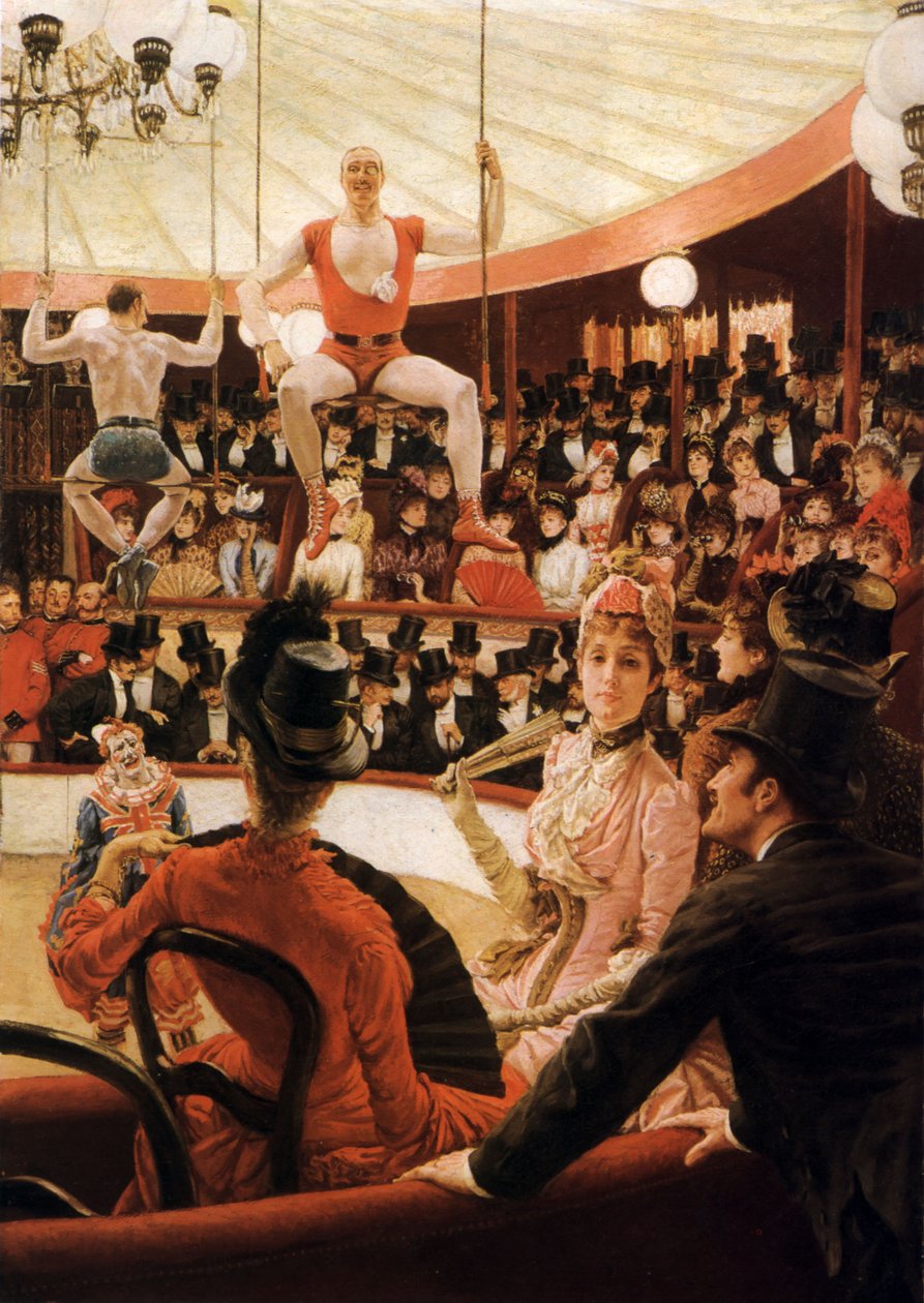 Mulheres de Paris: A Amante do Circo de James Tissot