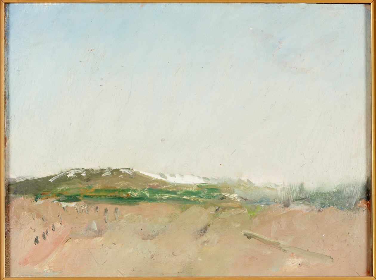 Abril, barco de jardim de James Torrance