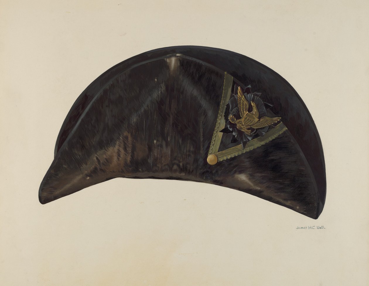 Chapéu militar de James Vail