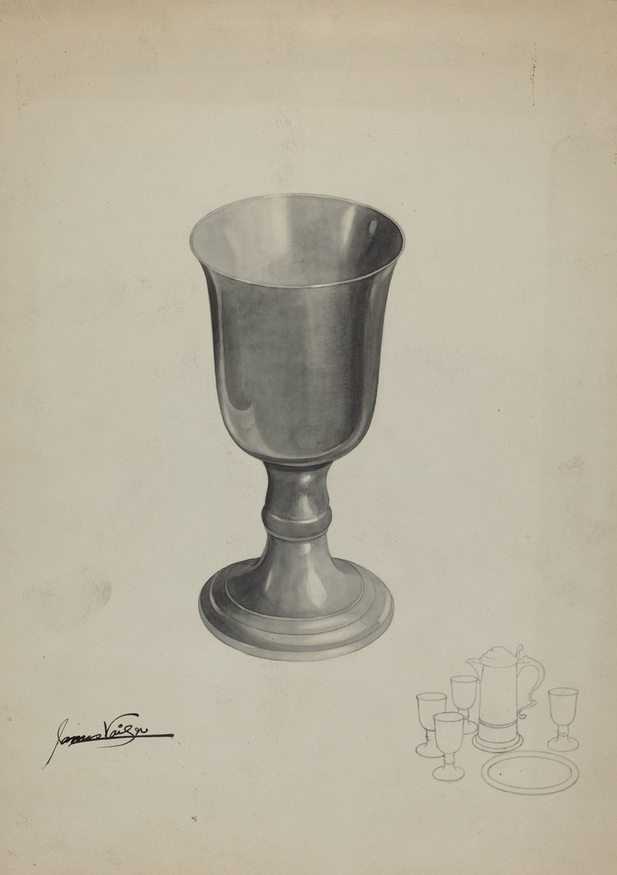 Cálice de Estanho de James Vail