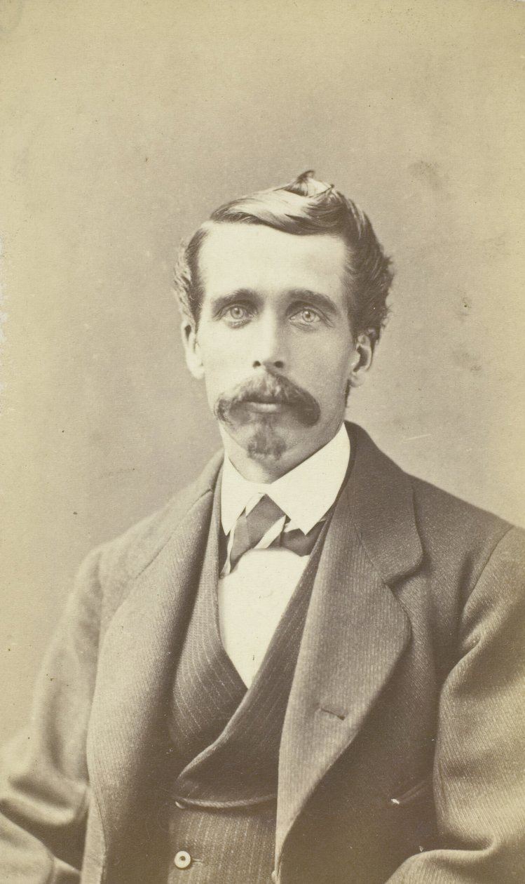Untitled Portrait of Man with Large Mustache, 185099. de James W. Turner