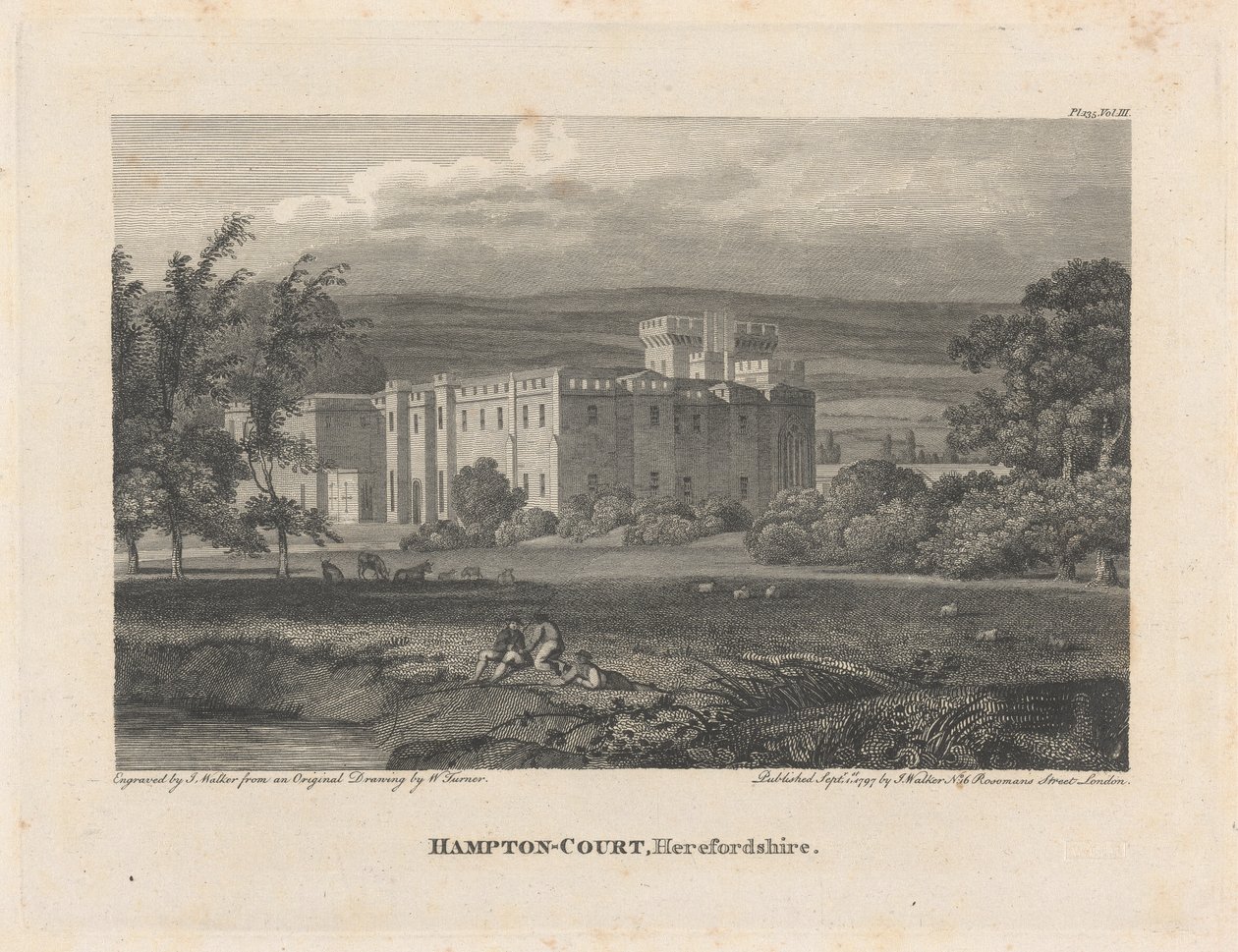 Hampton Court, Herefordshire de James Walker