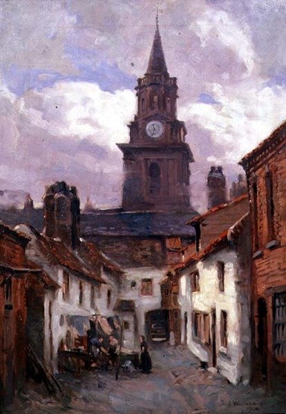 Pátio do Strother, Berwick de James Wallace