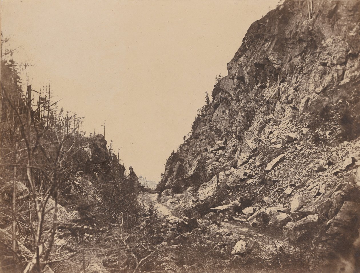 Chefe da White Mountain Notch, Crawford House, 1854. de James Wallace Black