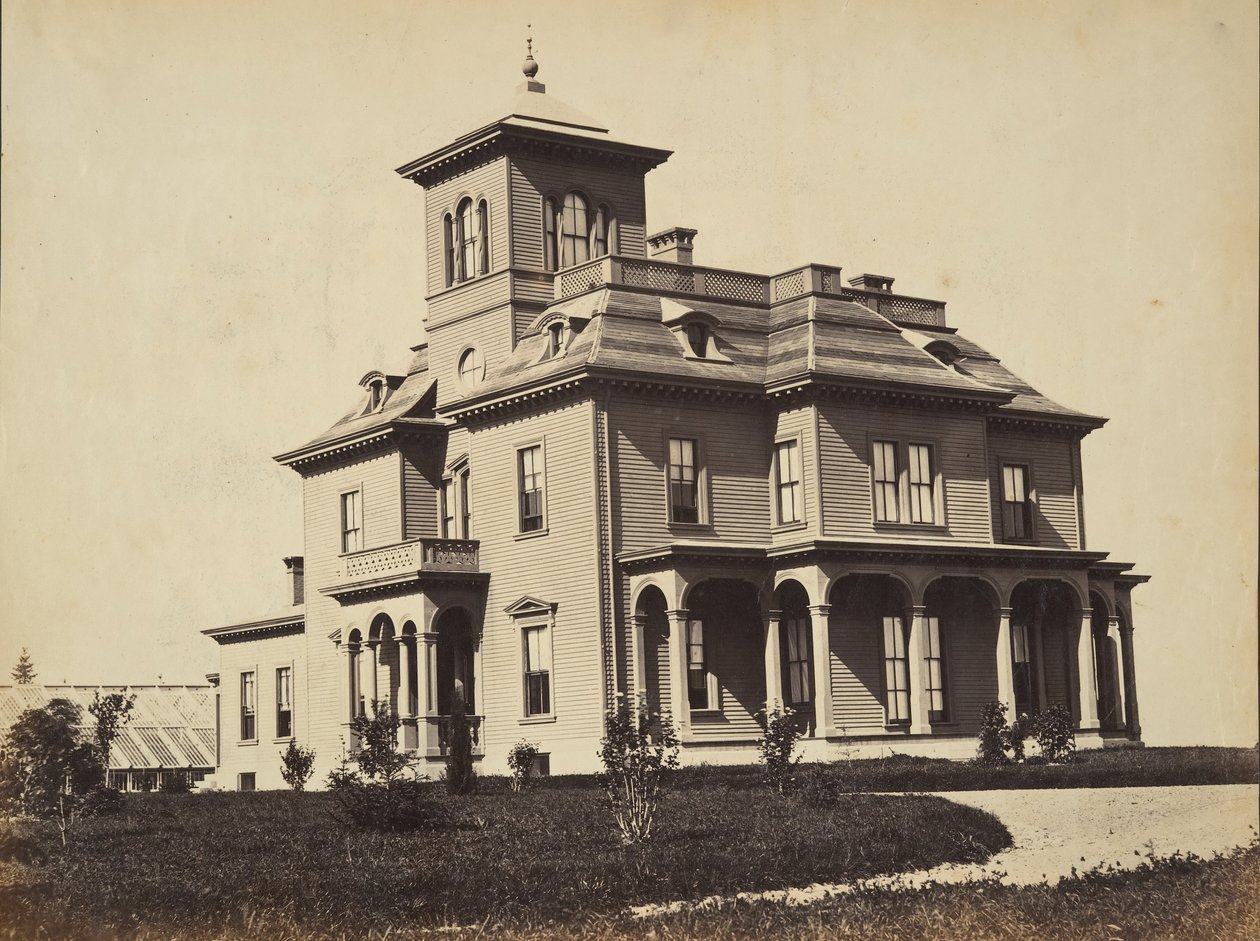 Victorian House, ca. 1860. de James Wallace Black