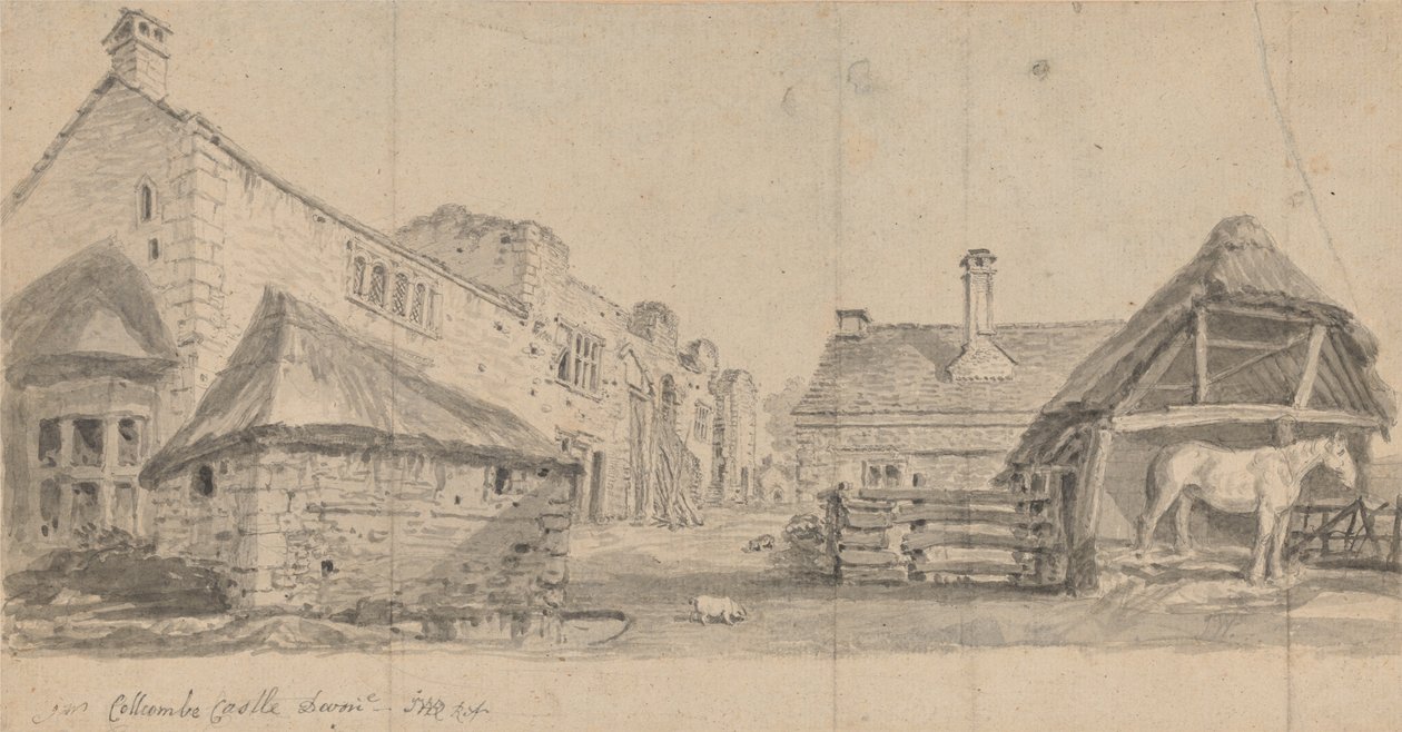 Castelo de Collcombe, Devonshire de James Ward