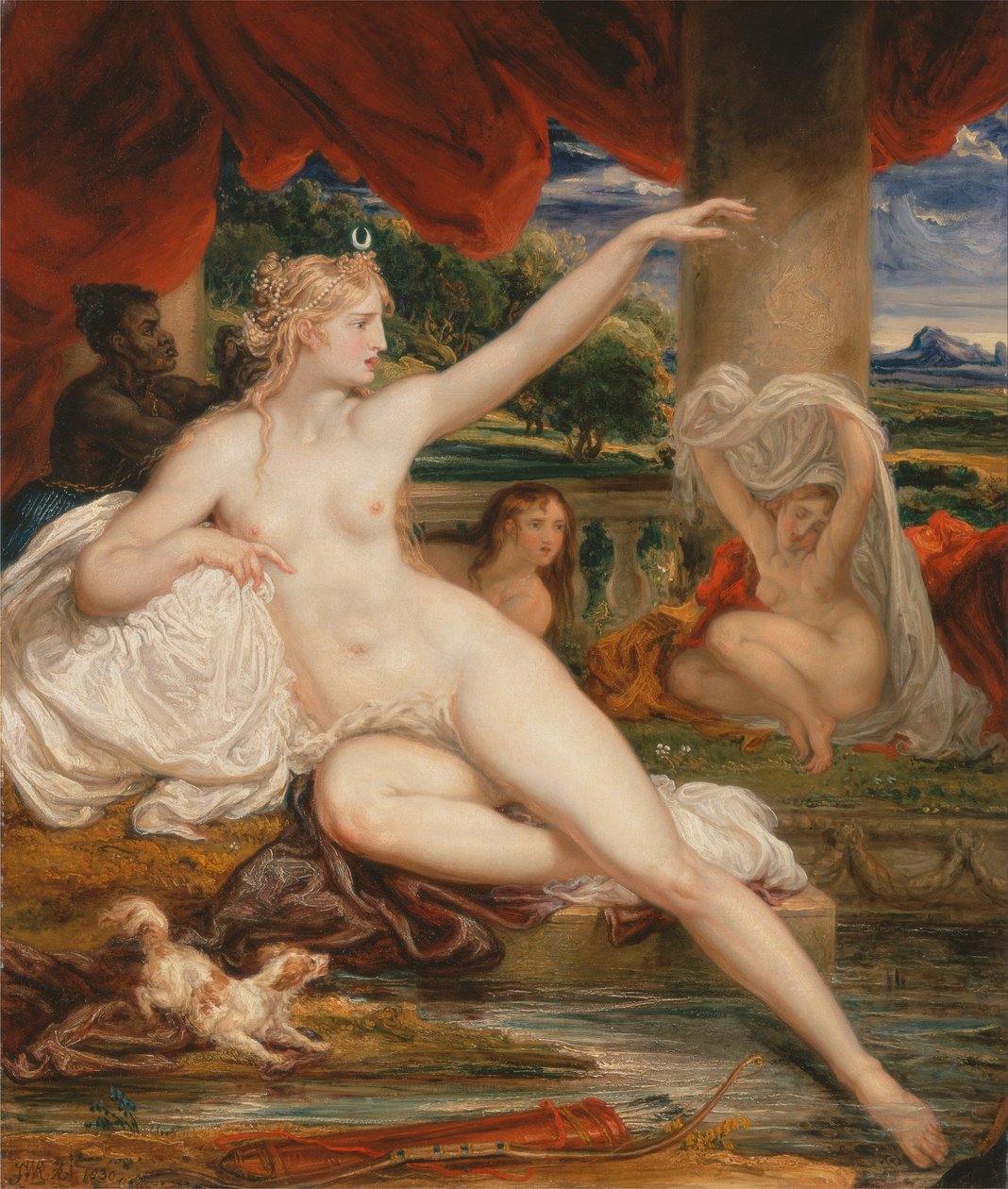 Diana no banho de James Ward