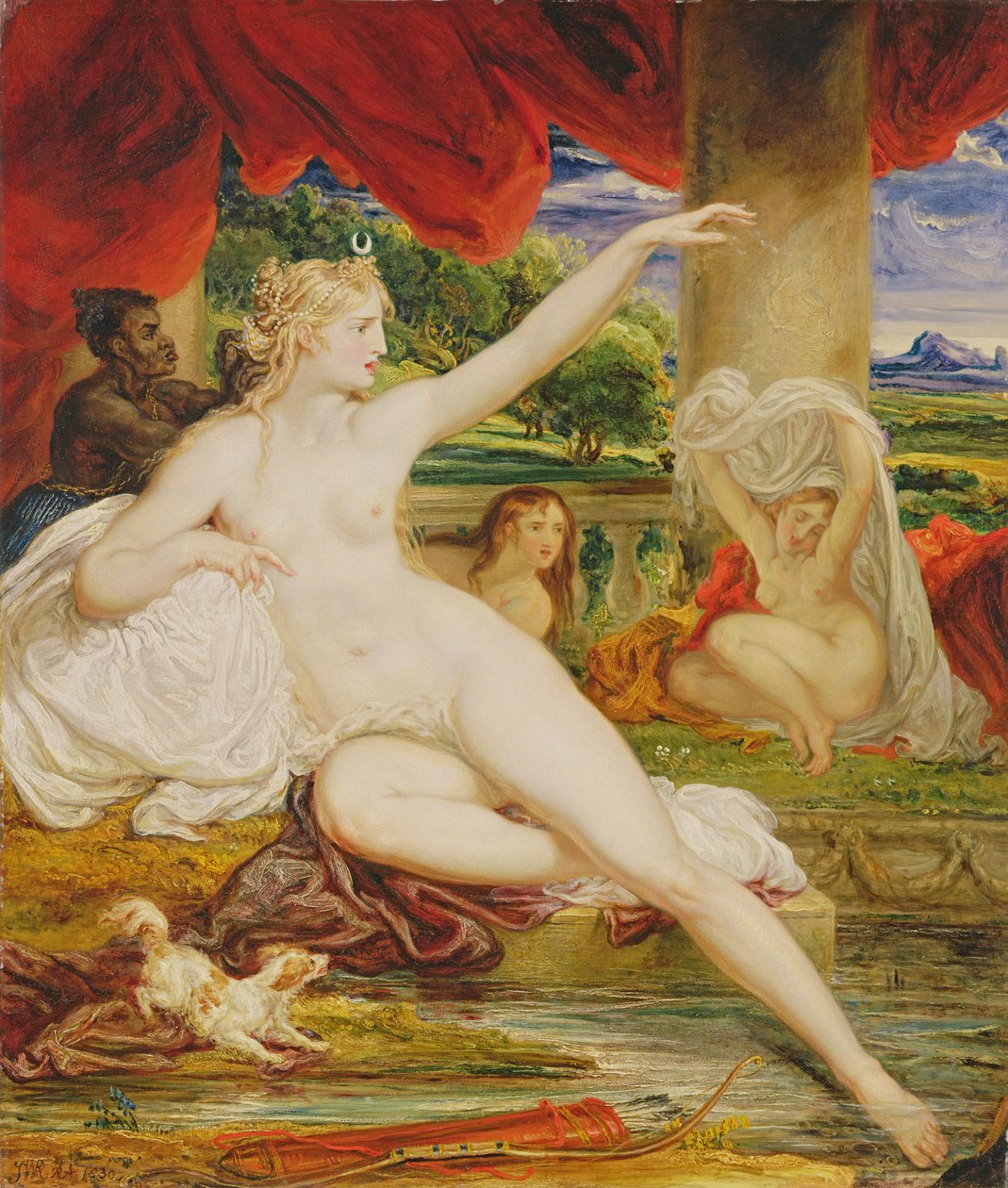 Diana no Banho de James Ward