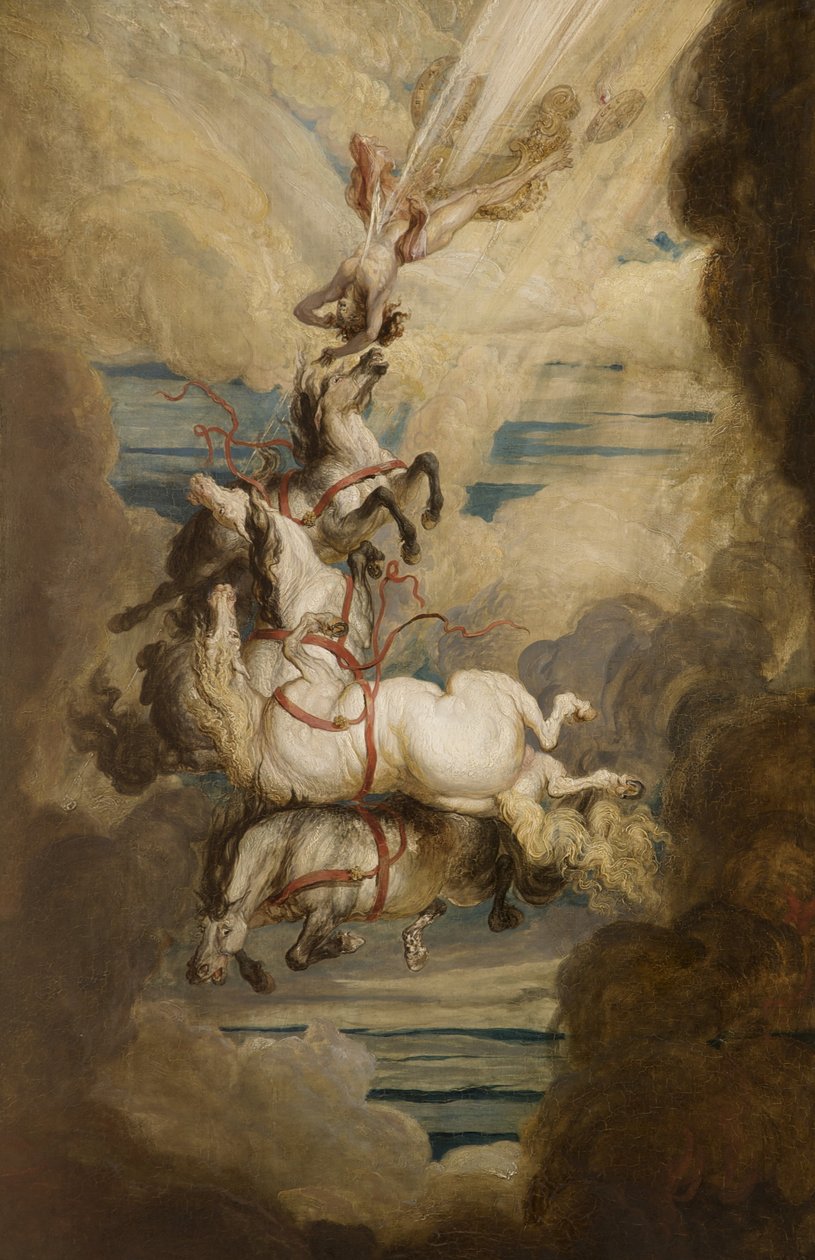 Queda de Phaeton, 1808 de James Ward