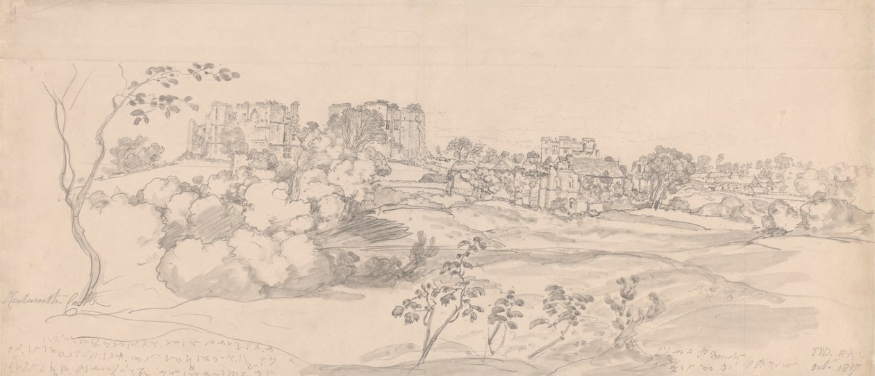 Castelo Kenilworth de James Ward