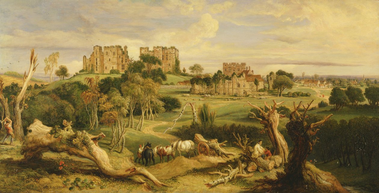 Castelo de Kenilworth, Warwickshire de James Ward