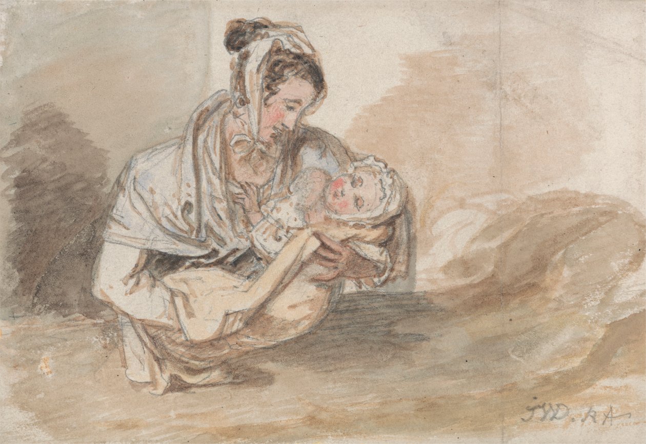 Mãe e Bebé de James Ward