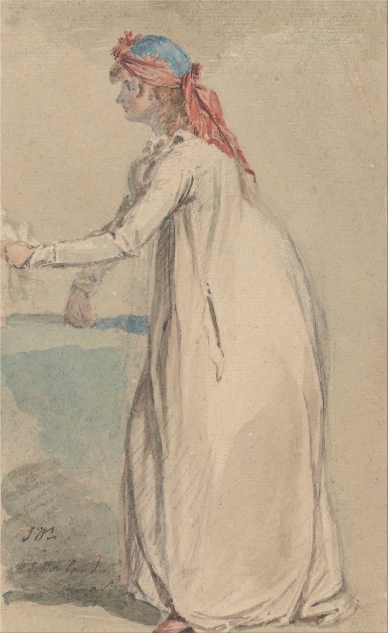 Retrato da Sra. Morland de James Ward