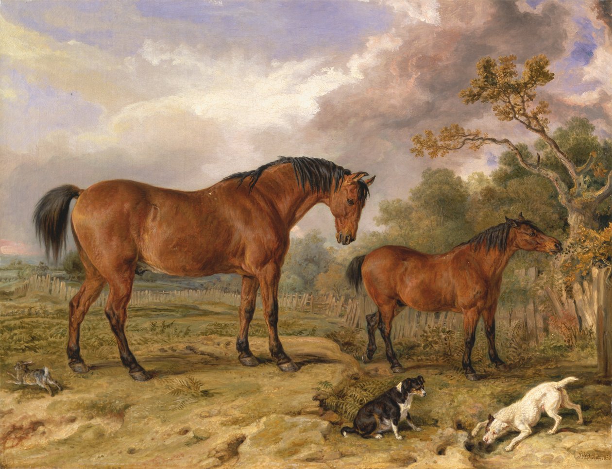 Portrait of Reformer, Blucher, Tory and Crib, the Property of Rowland Alston, Esq., M.P. [1836, Royal Academy of Arts, Londres, catálogo da exposição]. de James Ward
