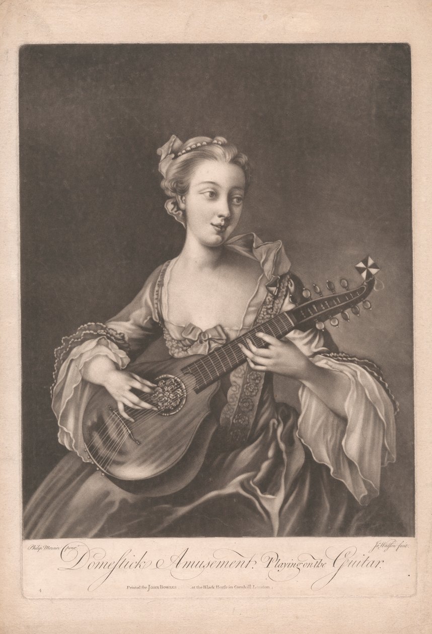 Divertimento Domestick: Tocar guitarra de James Watson