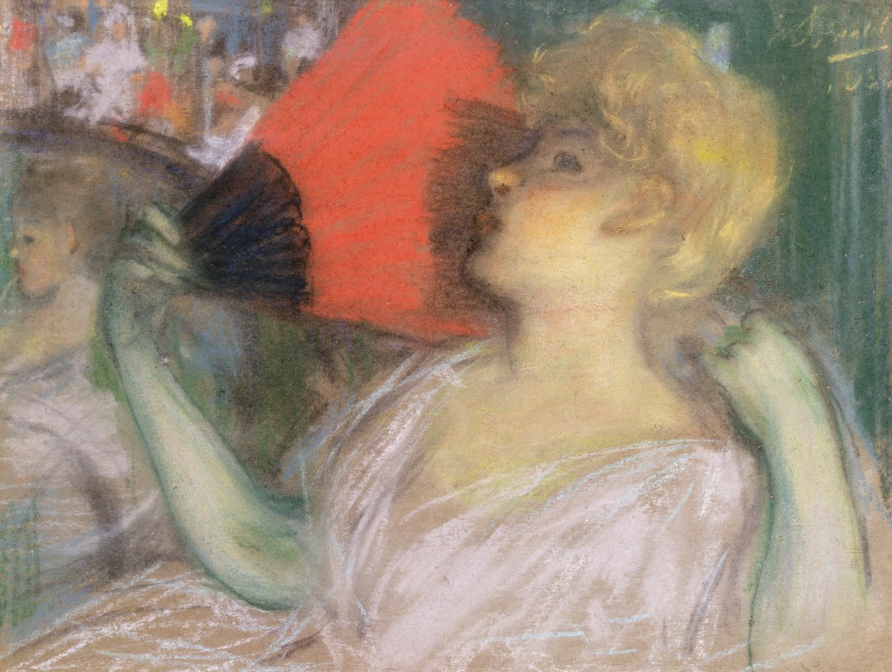 Na Ópera (pastel sobre papel) de James Watterston Herald