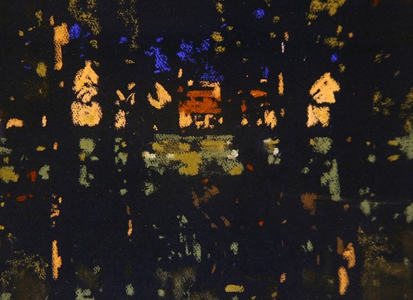 Reflexões de uma Paisagem (pastel sobre papel) de James Watterston Herald