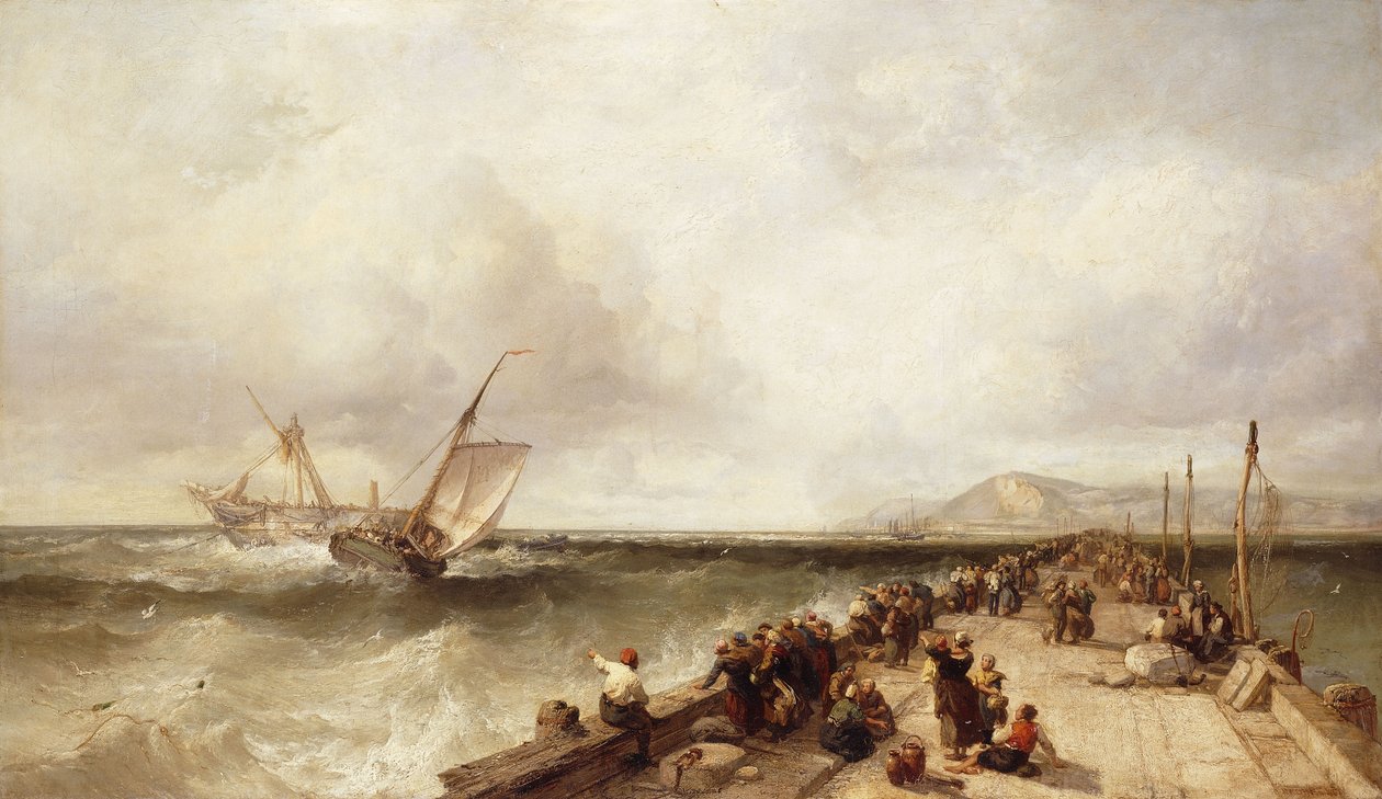 Honfleur, 1867 de James Webb
