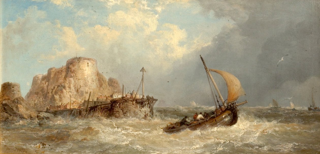 Mont Orgueil Castle, Jersey de James Webb