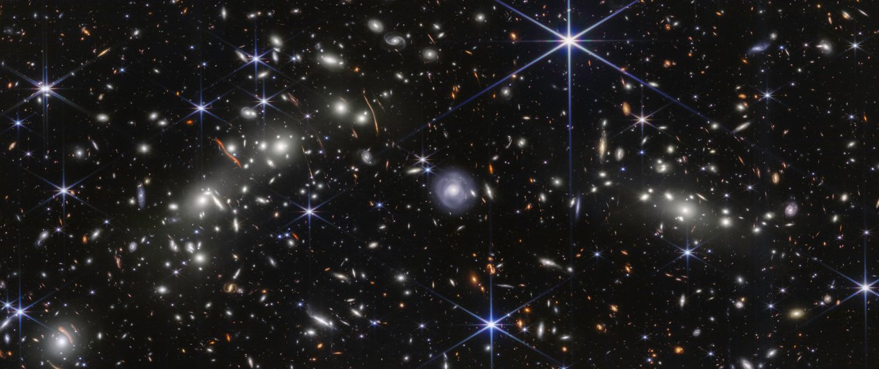 Conjunto de balas (Imagem da NIRCam) de James Webb Space Telescope (NASA)