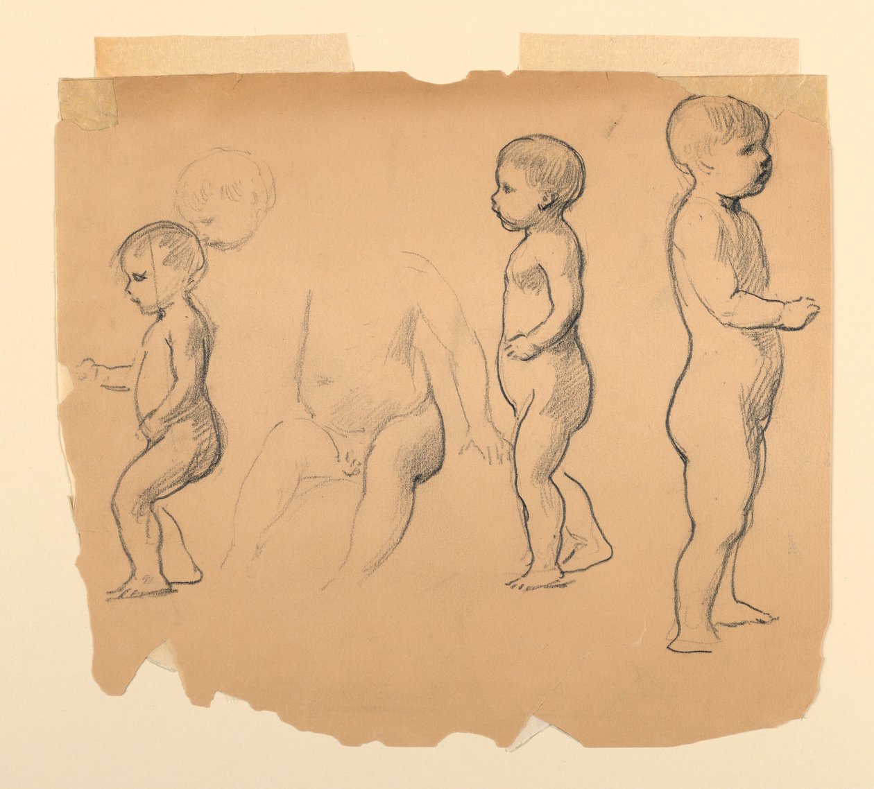 Estudos de Putti de James Wells Champney