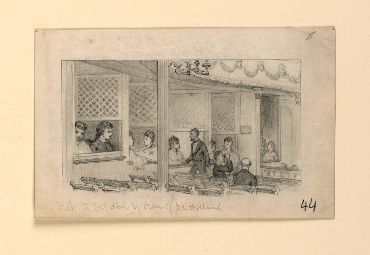 Teatro Interior de James Wells Champney