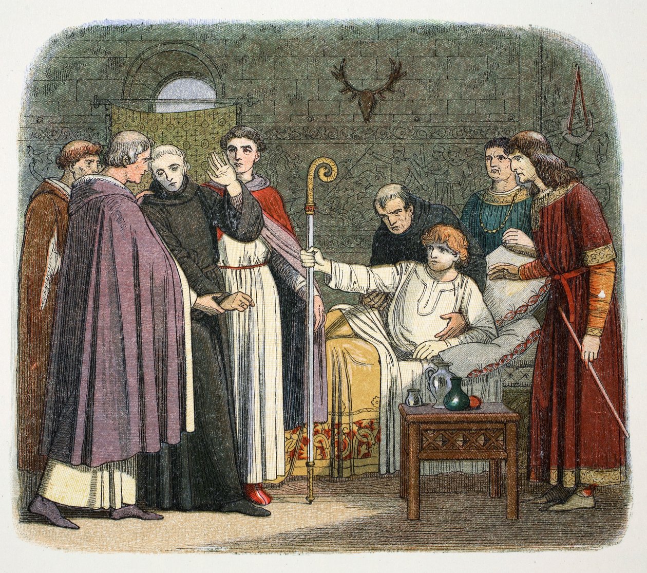 Anselmo feito arcebispo de Canterbury por William II, 1093 1864 de James William Edmund Doyle
