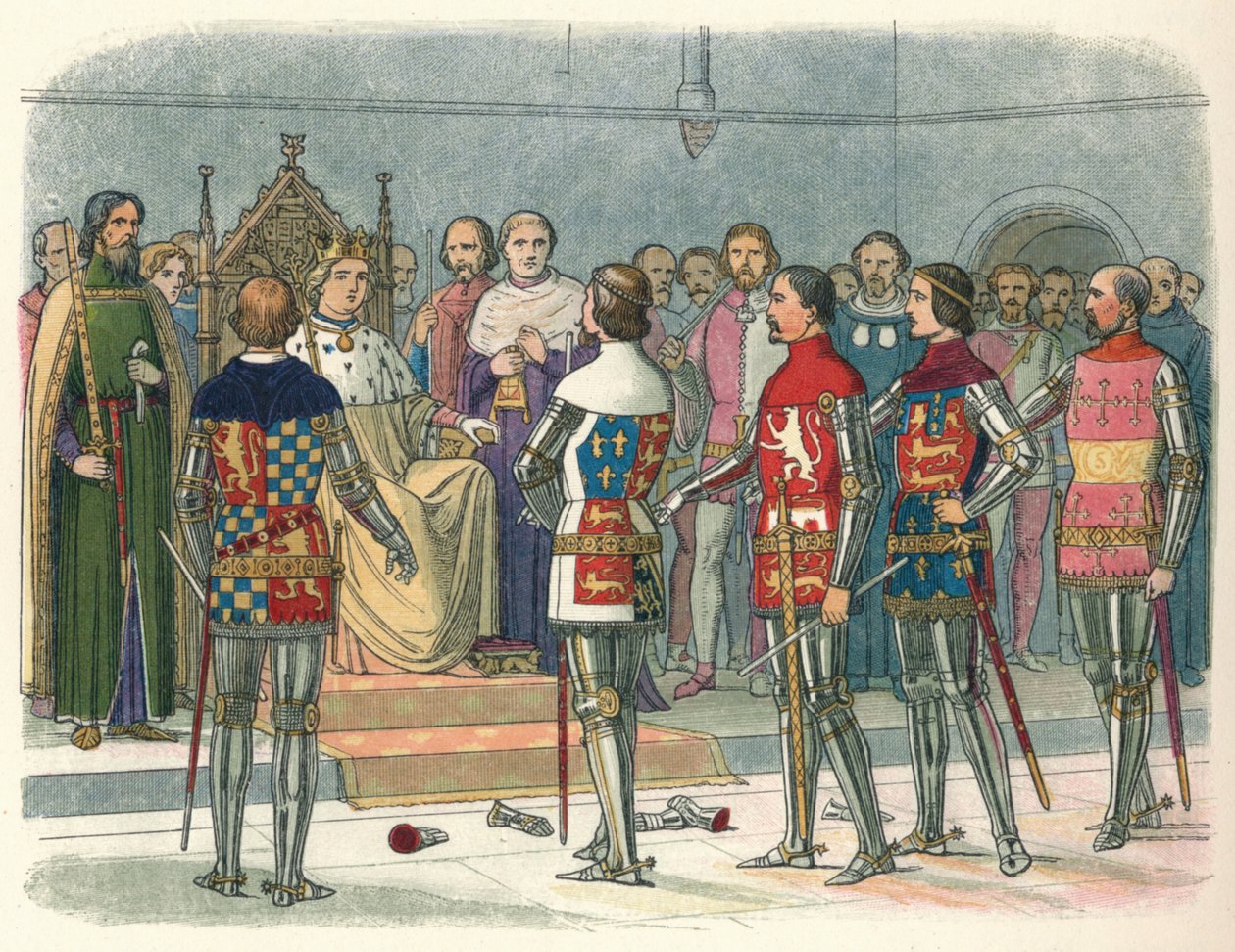 Arundel, Gloucester, Nottingham, Derby e Warwick, antes do rei, 1387 1864 de James William Edmund Doyle