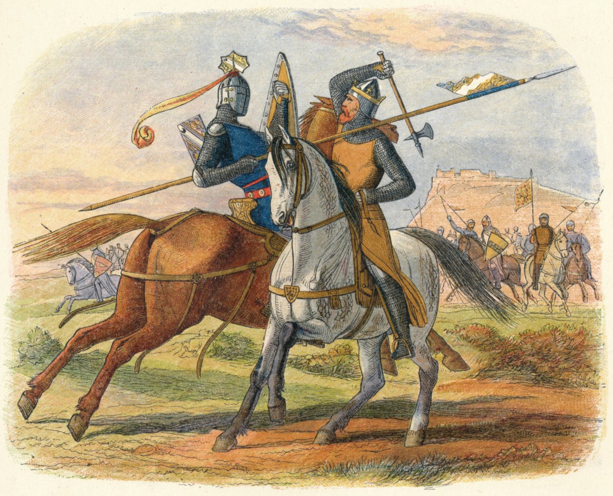 Bruce mata Sir Henry Bohun, 1314 1864 de James William Edmund Doyle