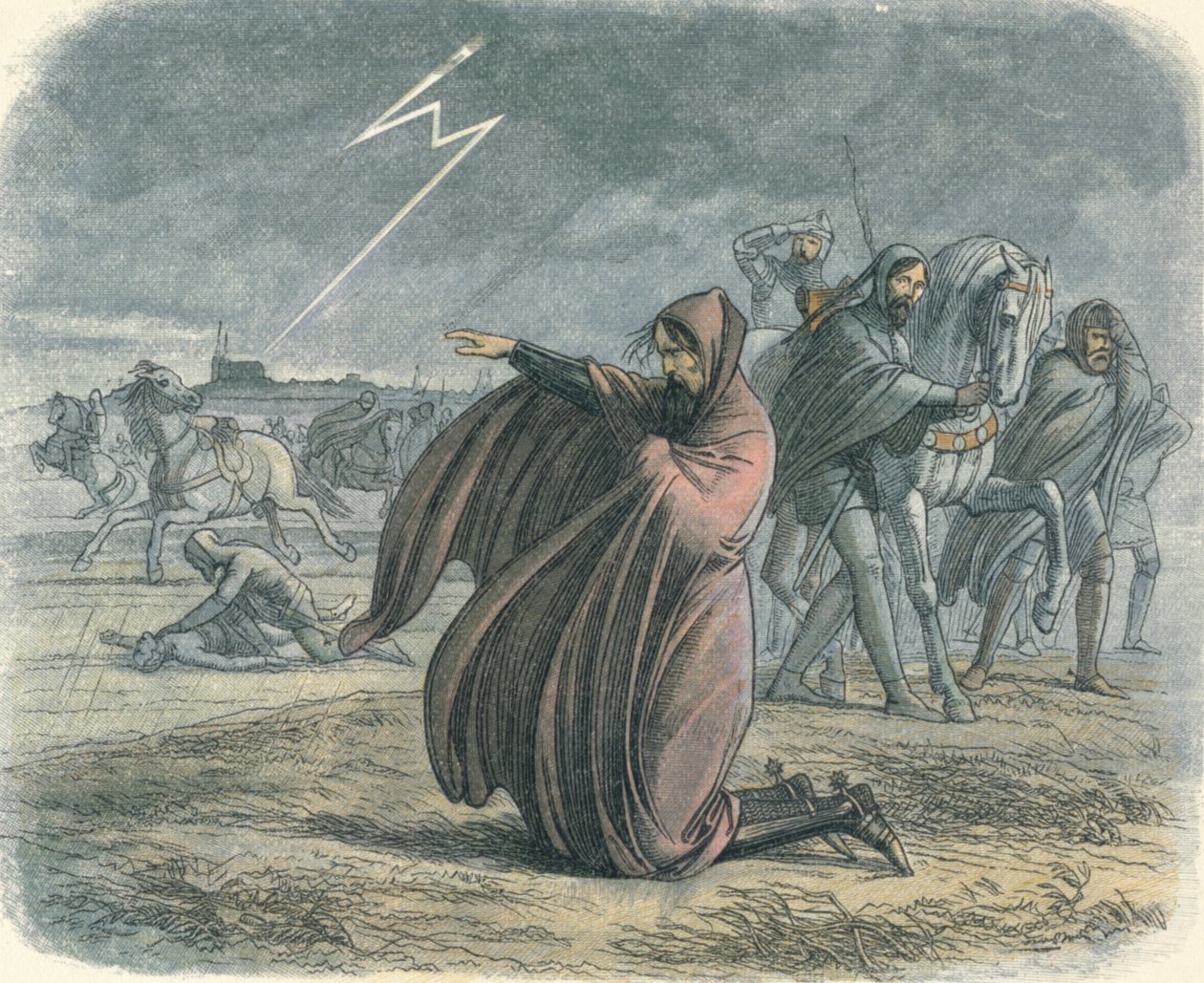 Eduardo promete que fará as pazes, 1360 1864 de James William Edmund Doyle