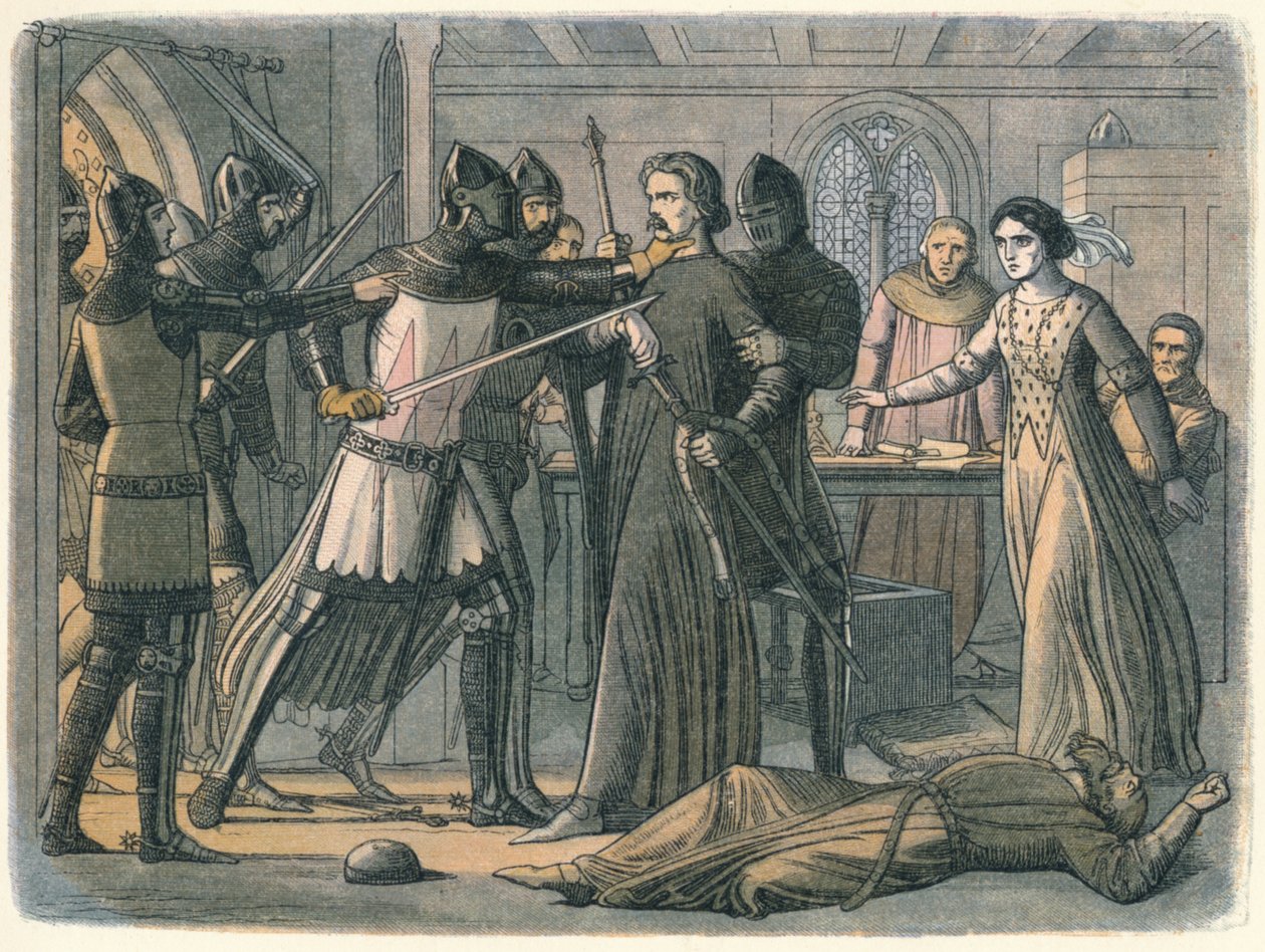 Mortimer apreendido pelo rei, 1325 1864 de James William Edmund Doyle