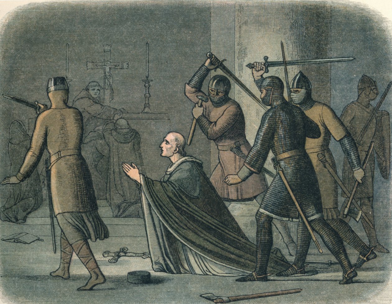 Assassinato do primata, 1170 1864 de James William Edmund Doyle