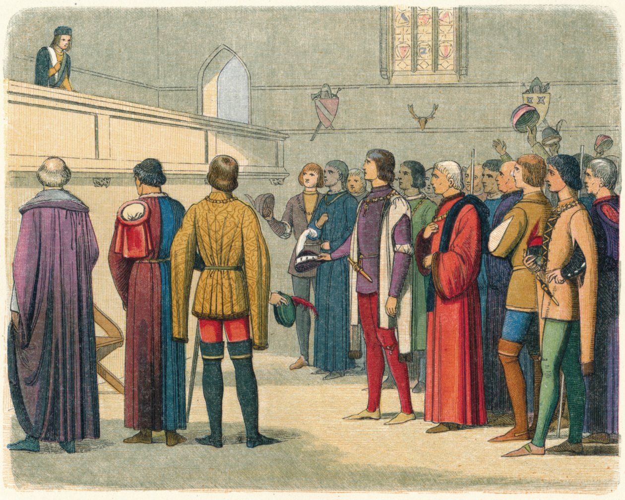 Richard convidado a assumir a coroa, 1483 1864 de James William Edmund Doyle